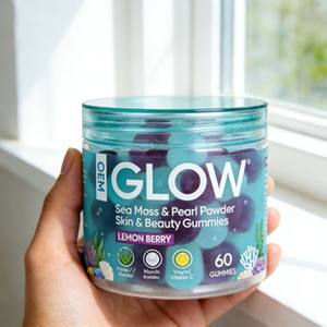 Gomitas de Musgo Marino con Betacaroteno Natural para Bronceado Diario, Antioxidantes, Veganas, para la Piel de la Mujer, Venta al Por Mayor OEM - Product Image 6