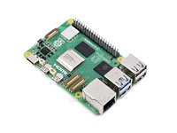 Opciones de RAM para Raspberry Pi 5, procesador BCM2712 de 24 GHz, cuatro núcleos, 64 bits, CPU Arm CortexA76, construido con controlador RP1 IO