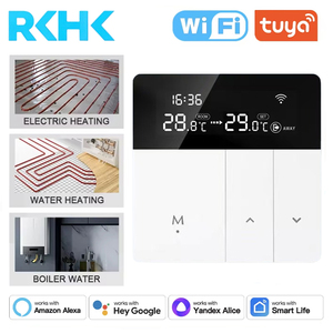 Bestselling Touchscreen Smart Home <b>Kit</b> Automation Room Temperature Controller Smart WIFI Thermostat Device Clearly Display - Product Image 1
