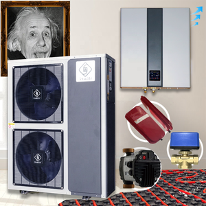 High COP 75d <span class=keywords><strong>A</strong></span> +++ piano acqua calda riscaldato 14 kw10 riscaldamento del radiatore <span class=keywords><strong>A</strong></span> buon mercato R290 Modulare DC convertitore sorgente aria riscaldatore pompa Boiler -30 - Product Image 1