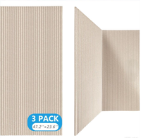 Panneaux acoustiques muraux autocollants (feutre en fibre de polyester NRC 80%) pour la décoration intérieure des bureaux, des salles de théâtre et des salles de piano
