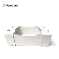 Boîtes de présentation de fruits frais en carton ondulé, empilables, recyclables, avec laminage mat et dorure, personnalisables en gros