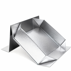 Collapsible Luxury Magnetic Flip Rigid Flat Folding Gift <strong>Box</strong> with Handle with Ribbon Storage Gift Boxes with Custom Logo - Product Image 4