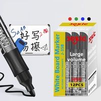 Marqueurs pour tableau blanc multifonctionnels, encre rechargeable, facile à nettoyer, pour l'enseignement, le bureau, les conférences