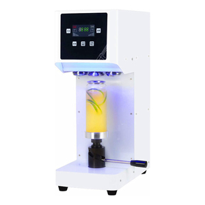 Machine de scellage de boîtes semi-automatique mécanique pour l'emballage de boissons et d'aliments avec bouchonnage en aluminium - Product Image 5