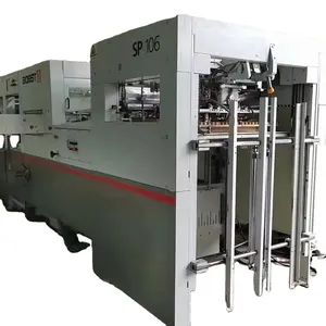 Machine de découpe d'occasion 106 E Machine d'estampage à chaud Équipement de post-presse