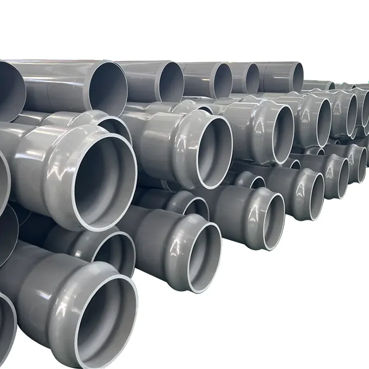 HYDY custom specifications international standards press bell UPVC pipe pvc water pipe plastic pvc tube