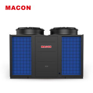Contrôle Wifi 60HZ Système de chauffage de l'eau industriel R134A R134A <span class=keywords><strong>Macon</strong></span> 150KW Chauffe-eau commercial à pompe à chaleur pour eau chaude - Product Image 5