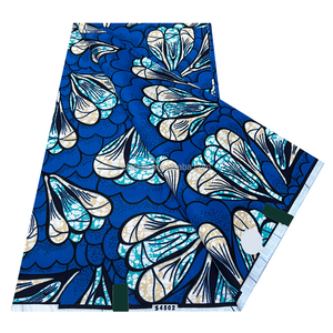 Nouveau design Super Ankara <span class=keywords><strong>Batik</strong></span> 6 Yards Tissu imprimé africain en coton <span class=keywords><strong>Pagne</strong></span> Super Holldan pour la confection de robes et de pagnes - Product Image 3