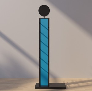 Support d'affichage pour planche à roulettes avec étagère de rangement en métal, présentoirs pour planche à roulettes au sol - Product Image 5