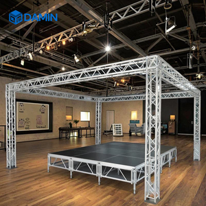 Palco Mobile da Esterno in Alluminio Antiscivolo per Eventi, Esposizioni e <span class=keywords><strong>Concerti</strong></span>, con Struttura Truss di Lusso e Installazione Facile - Product Image 3