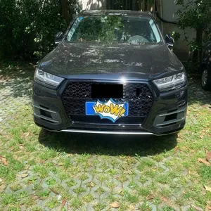Grille de pare-chocs avant pour Q7 SQ7 2015-2019, mise à niveau RSQ7, grilles de course, protection de capot en nid d'abeille, accessoires - Product Image 3