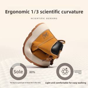 <span class=keywords><strong>รองเท้า</strong></span>บูทเด็กอ่อน ผ้าฝ้าย รุ่นใหม่ ฤดูหนาว 2025 บุผ้ากำมะหยี่ อุ่นสบาย พื้นนุ่ม บุขนด้านใน ซิปด้านข้าง ผูกเชือก - Product Image 2