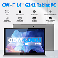 Tablet PC Android 13 de 14.1 Pulgadas, 4G LTE, Octa Core MT6769, 16GB RAM, 128GB ROM, Pantalla FHD, Tablet de Pantalla Grande, Fabricante OEM ODM
