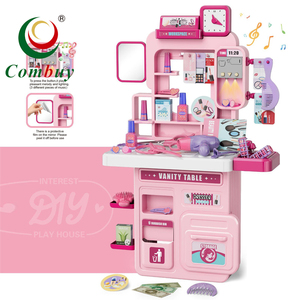 Jouets interactifs de coiffeuse musicale lumineuse pour enfants, jeu <span class=keywords><strong>d</strong></span>'imitation à domicile - Product Image 1