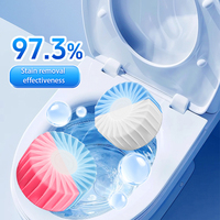Meilleure vente à l'extérieur de la désodorisation solide enlever les taches personnalisé Wc nettoyeur automatique de cuvette de toilette