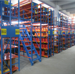 Nhiệm vụ nặng nề tùy chỉnh tầng lửng kệ lưu trữ Kệ kệ đơn vị <span class=keywords><strong>Pallet</strong></span> Giá hệ thống nền tảng Tầng Kệ gác mái kệ - Product Image 6