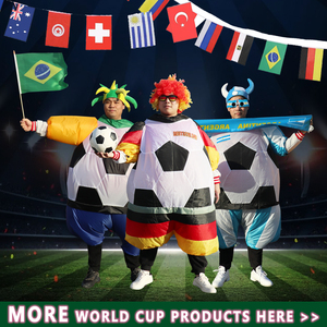 BOLISI Football Écharpe Chapeaux & Lunettes de soleil Fanion Style Fans Acclamations Produits avec Drapeaux pour tous les Pays - Product Image 2