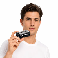 Tête de rasoir à grille de rechange étanche rechargeable par USB compatible avec Braun Série 3 21B pour le visage et le corps