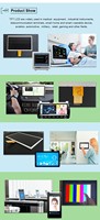 Layar Sentuh Polcd 10.1 inci Antarmuka RGB LVDS Panel Sentuh Kapasitif Multi-sentuh Modul LCD TFT