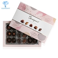 Boîte de Snack de bonbons au chocolat, carton ondulé pliable et coloré