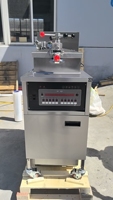 Friteuse à gaz 25L, style facile à nettoyer, friteuse à poulet KFC pour restaurants