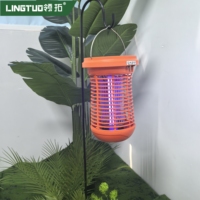 Lingtuo extérieur suspendu lanterne Camping lumière solaire LED Camping lumière moustique tuer lampes