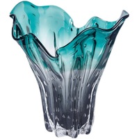 Vase moderne en verre et en cristal fait à la main pour la décoration intérieure pour la décoration intérieure