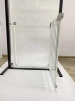 Barrière de sécurité pour la protection des enfants, barrière d'escalier, barrière de sécurité standard pour bébé, barrière intérieure pour chien, barrière de sécurité pour bébé à fixer au mur