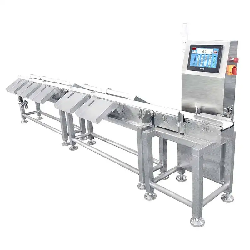 Automatic food non-food package box carton chicken meat weight sorting machine Grading Check Weigher machine made in china