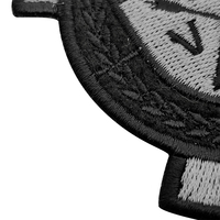 Conception de logo personnalisé Transfert de chaleur Etiquette tissée Écusson de broderie Vêtements brodés Insignes en tissu Patchs personnalisés à repasser