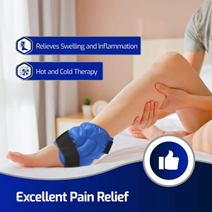 Compresas de Gel Reutilizables Frías/Calientes para Aliviar el Dolor Muscular y las Moretones - Uso en Tobillos y Pies, Aptas para Microondas, a Prueba de Fugas, Duraderas - Product Image 2