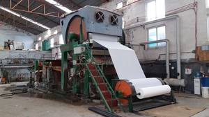 Machine de fabrication de papier toilette en filet circulaire de 787mm pour les petites machines à mouchoir en papier pour les entreprises à domicile - Product Image 3