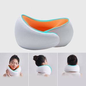 3 in 1 Cooling U-Shape for Airplane <b>Memory</b> Foam Support Travel Neck <b>Pillow</b> Set - Product Image 3