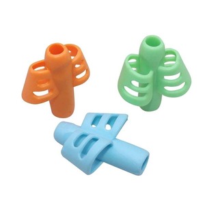Poignée de stylo en silicone souple pour enfants, correcteur de posture d'écriture, accessoire de papeterie pour étudiants, fourni par l'usine - Product Image 3