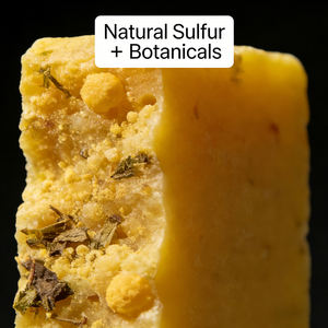 Jabón de <span class=keywords><strong>Azufre</strong></span> Antifúngico Artesanal para Adultos, para el Tratamiento del Eccema, <span class=keywords><strong>Barra</strong></span> de Baño Saludable, Efectos Blanqueadores y Antisépticos, Forma Sólida, Antiacné - Product Image 4