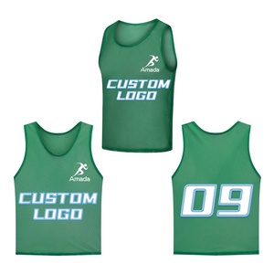 Maillots d'entraînement de football en gros : une variété de styles, chasubles d'entraînement en maille - Product Image 5