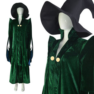 Halloween Party Cosplay Stage Performance <strong>Costume</strong> <strong>Harry</strong> <strong>Potter</strong> Series Minerva McGonagall Role-playing Robe Outfit Women <strong>Adults</strong> - Product Image 2
