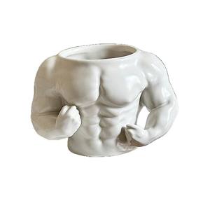 Erkek arkadaşı kas Modern seramik kahve kupa çift komik büyük kapasiteli gelişmiş anlamda doğum günü hediyesi - Product Image 5