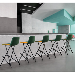 Restaurante al por mayor <span class=keywords><strong>contra</strong></span> diseño italiano moderno desayuno de alta calidad director bar de cuero de <span class=keywords><strong>la</strong></span> pu - Product Image 3