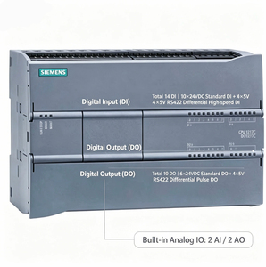 SIEMENS SIMATIC S7-1200 PLC คอนโทรลเลอร์ CPU 1217C 6ES7217-1AG40-0XB0 มีสินค้าในสต็อก โมดูลควบคุมอุตสาหกรรมประสิทธิภาพสูง - Product Image 2