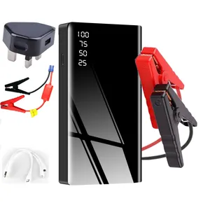 Auto Jump Starter 600a Acculader 5400Mah Noodstroom Power Bank Booster Met Led Verlichting Startapparaat Voor 12V Auto 'S