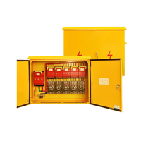 Boîte électrique métallique étanche IP54 pour intérieur/extérieur, 0,38 kV-0,69 kV, 1A-800A, panneau de distribution de commande personnalisé