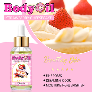 Huiles pour le corps Oem Strawberry Cheesecake pour femmes Soins de la peau Parfum hydratant et éclaircissant pour la peau Huiles essentielles Produits - Product Image 1