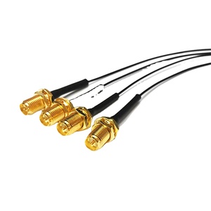 Personalizzabile 1.13mm U.FL a RP-SMA femminile WiFi Pigtail cavo di prolunga coassiale in rame resistente con PVC giacca - Product Image 2