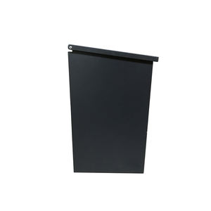 Tiang kotak surat ganda bergaya dengan kotak surat yang dapat disesuaikan pengganti baja tahan air untuk paket besar - Product Image 3