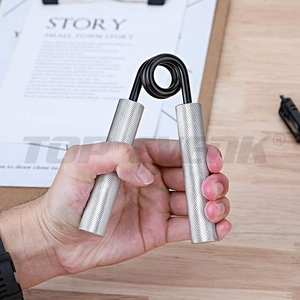 Logo personnalisé Métal Aluminium Main Pince <span class=keywords><strong>Poignet</strong></span> Renforceur Doigt Exerciseur pour Fitness <span class=keywords><strong>Exercice</strong></span> Sport Renforceur de Poignée - Product Image 2