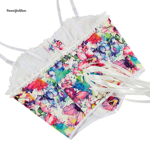 <span class=keywords><strong>Top</strong></span> Vintage Korsette da donna chiusura in metallo Busk con spalline bianche arricciato Trimmer corsetto disossato <span class=keywords><strong>Bustier</strong></span> in pelle rosa - Product Image 5