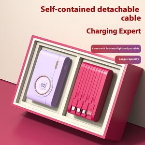 แบตสำรองสไตล์กล้อง<span class=keywords><strong>การ์ตูน</strong></span>น่ารักขนาด10000มิลลิแอมป์ต่อชั่<span class=keywords><strong>ว</strong></span>โมงแบบพกพาความจุขนาดใหญ่พิมพ์พลังงานมือถือ-C 10<span class=keywords><strong>ว</strong></span>ัตต์โลโก้ออกแบบได้ตามต้องการ - Product Image 4