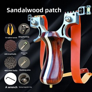 Fionda di Precisione Sendema in Acciaio Inox 98K con Mirino Laser, Fionda Tattica per Adulti per Caccia all'Aperto - Product Image 4